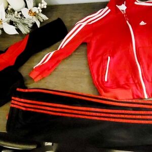 Adidas Track Jackets and Pants Set